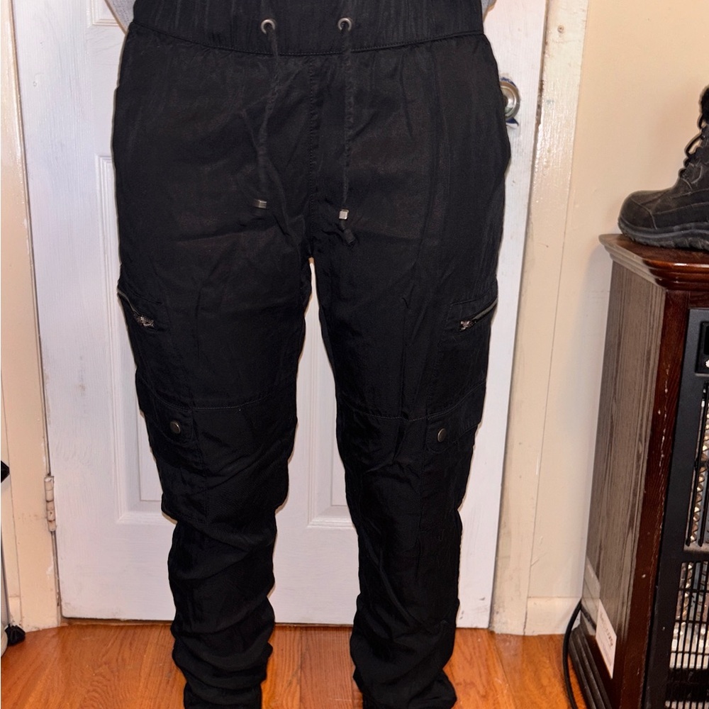 Banana Republic Women's Black Cargo Pants